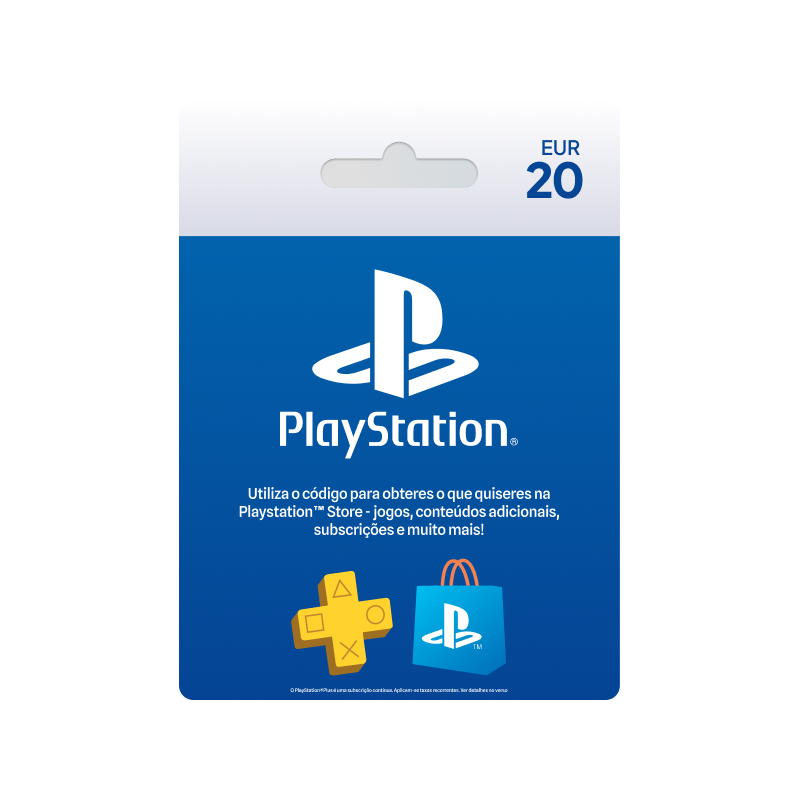 Voucher PlayStation PSN 20€ | Cartão Presente PSN | Pagaqui