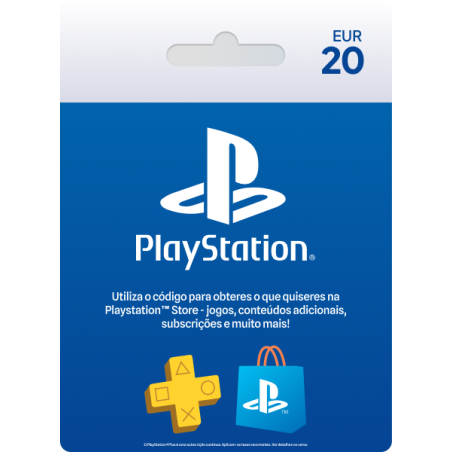 Voucher PlayStation PSN 20€ | Cartão Presente PSN | Pagaqui