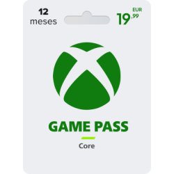 Voucher Xbox Game Pass Core 12 Meses | Cartão Presente Xbox | Pagaqui