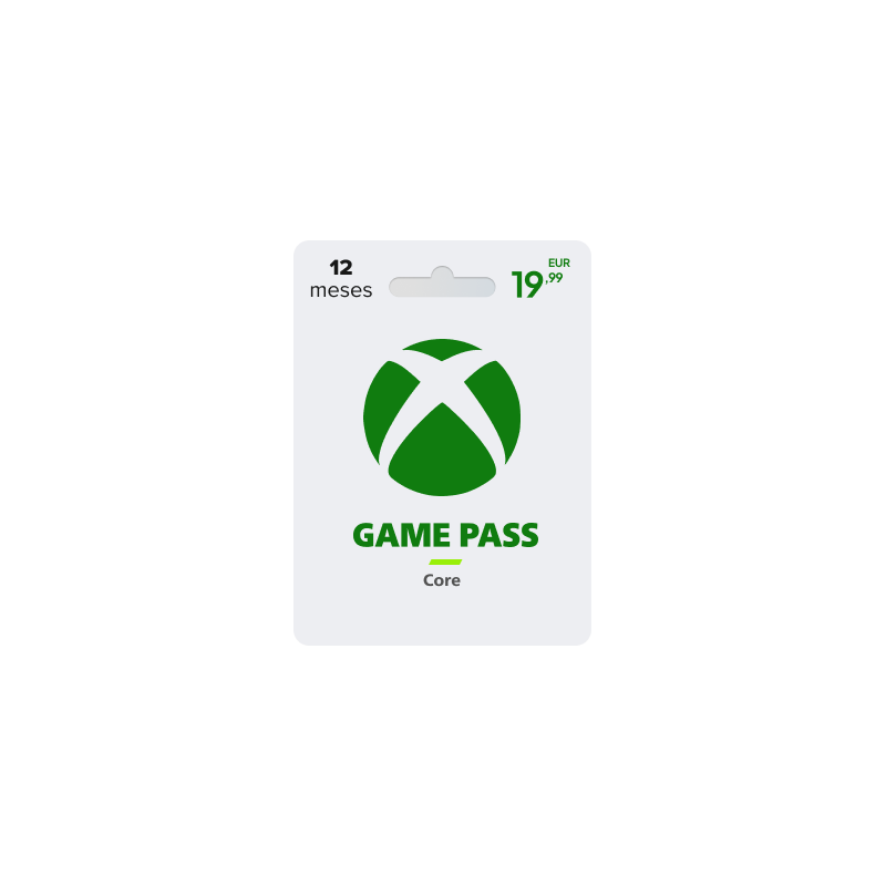 Voucher Xbox Game Pass Core 12 Meses | Cartão Presente Xbox | Pagaqui Voucher Xbox Game Pass Core 12 Meses | Cartão Presente Xbox | Pagaqui