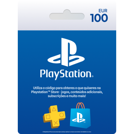 Voucher PlayStation PSN 100€ | Cartão Presente PSN | Pagaqui