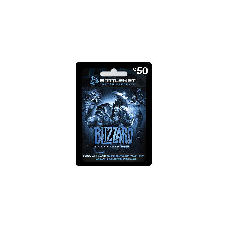 Voucher Blizzard Battle.net 50€ | Cartão Presente Blizzard | Pagaqui Voucher Blizzard Battle.net 50€ | Cartão Presente Blizzard | Pagaqui