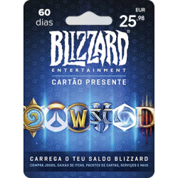 Voucher Blizzard C2C 60 Dias | Cartão Presente Blizzard | Pagaqui