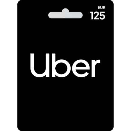 Voucher Uber 125€ | Cartão Presente Uber | Pagaqui