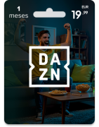 Voucher DAZN 1 Mês | Cartão Presente DAZN Portugal | Pagaqui