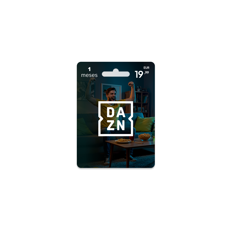 Voucher DAZN 1 Mês | Cartão Presente DAZN Portugal | Pagaqui Voucher DAZN 1 Mês | Cartão Presente DAZN Portugal | Pagaqui