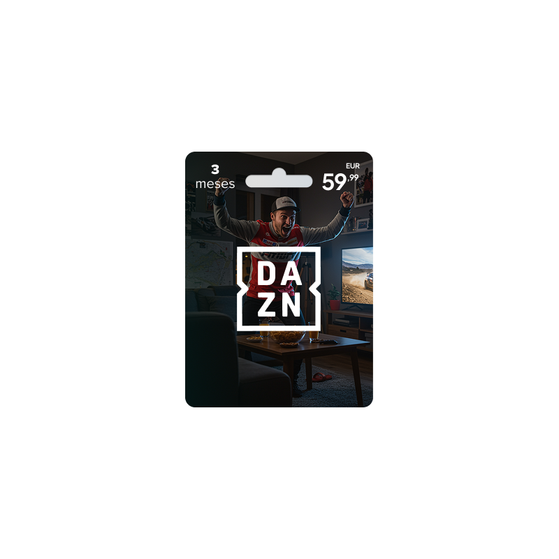 Voucher DAZN 3 Meses | Cartão Presente DAZN Portugal | Pagaqui