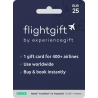 Voucher Flightgift 25€ | Cartão Presente Voos | Pagaqui