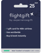 Voucher Flightgift 25€ | Cartão Presente Voos | Pagaqui