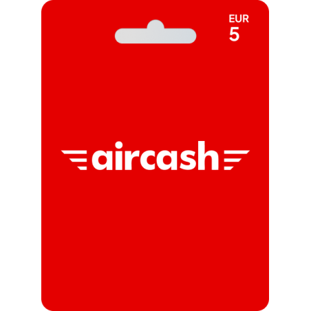 Voucher Abon Aircash 5€ | Cartão Presente Abon Aircash | Pagaqui