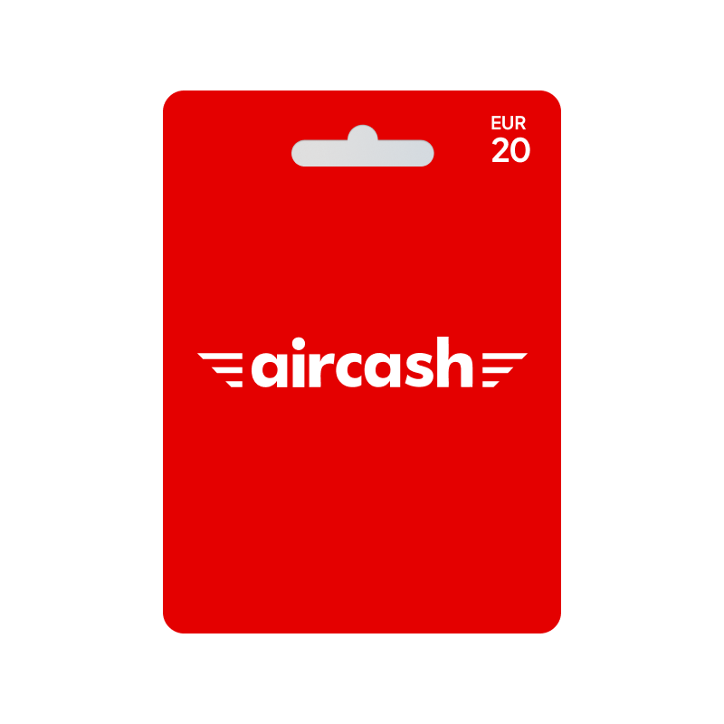 Voucher Abon Aircash 20€ | Cartão Presente Abon Aircash | Pagaqui