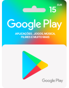 Voucher Google Play 15€ | Cartão Presente Google Play | Pagaqui