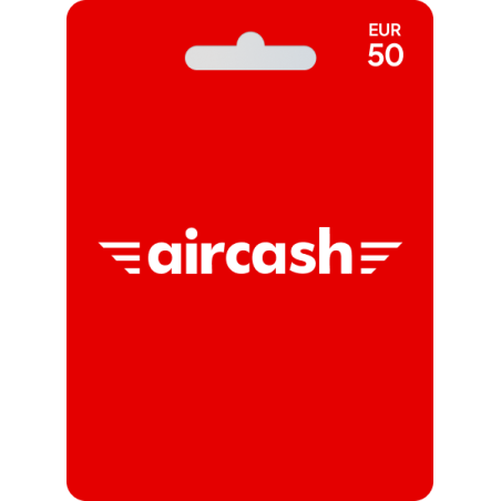 Voucher Abon Aircash 50€ | Cartão Presente Abon Aircash | Pagaqui