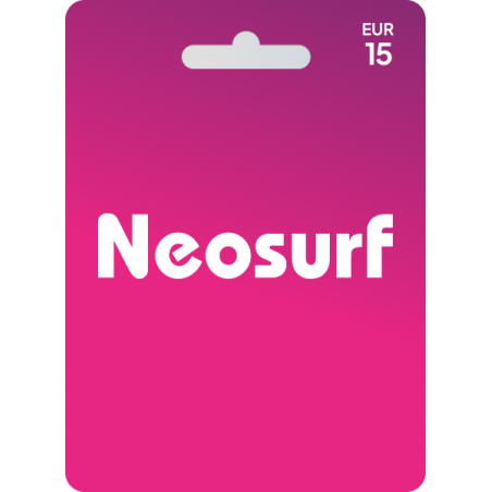 Voucher Neosurf 15€ | Cartão Presente Neosurf | Pagaqui