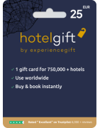 Voucher Hotelgift 25€ | Cartão Presente Hotéis | Pagaqui