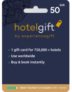Voucher Hotelgift 50€ | Cartão Presente Hotéis | Pagaqui