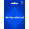 Voucher Paysafecard 25€ | Cartão Presente Paysafecard | Pagaqui