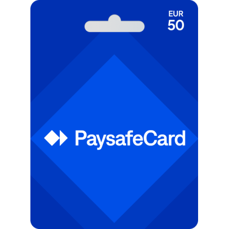 Voucher Paysafecard 50€ | Cartão Presente Paysafecard | Pagaqui