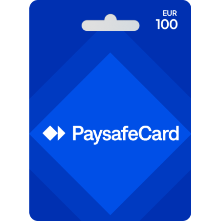 Voucher Paysafecard 100€ | Cartão Presente Paysafecard | Pagaqui
