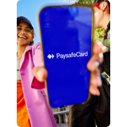 Voucher Paysafecard 100€ | Cartão Presente Paysafecard | Pagaqui