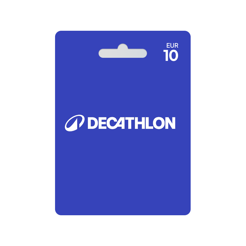 Voucher Decathlon 10€ | Cartão Presente Decathlon | Pagaqui
