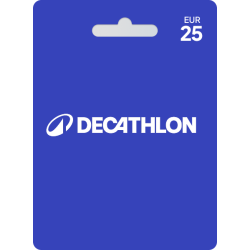 Voucher Decathlon 25€ | Cartão Presente Decathlon | Pagaqui