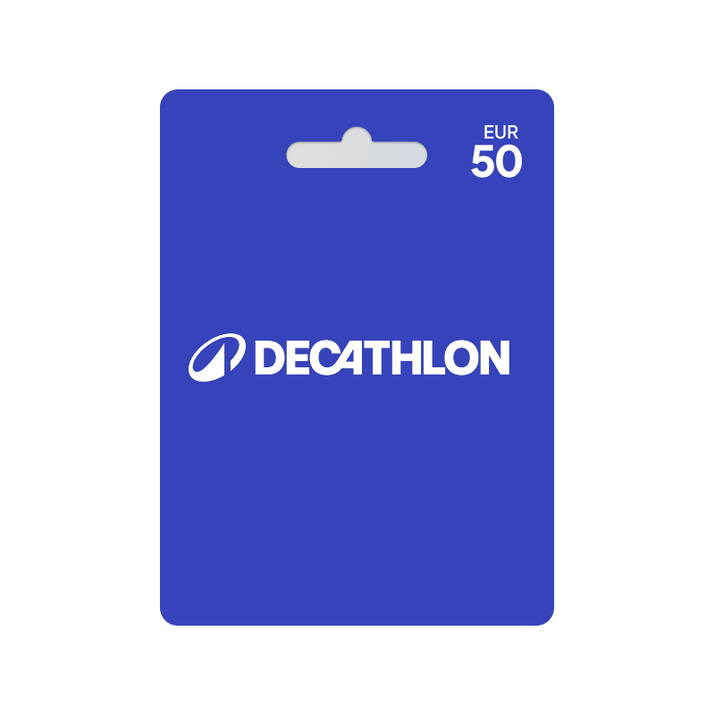 Voucher Decathlon 50€ | Cartão Presente Decathlon | Pagaqui