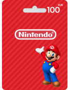 Voucher Nintendo 100€ | Cartão Presente Nintendo eShop | Pagaqui