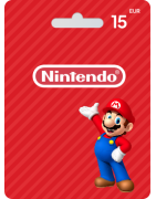 Voucher Nintendo 15€ | Cartão Presente Nintendo eShop | Pagaqui