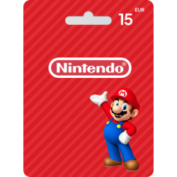 Voucher Nintendo 15€ | Cartão Presente Nintendo eShop | Pagaqui
