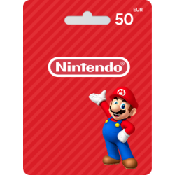 Voucher Nintendo 50€ | Cartão Presente Nintendo eShop | Pagaqui