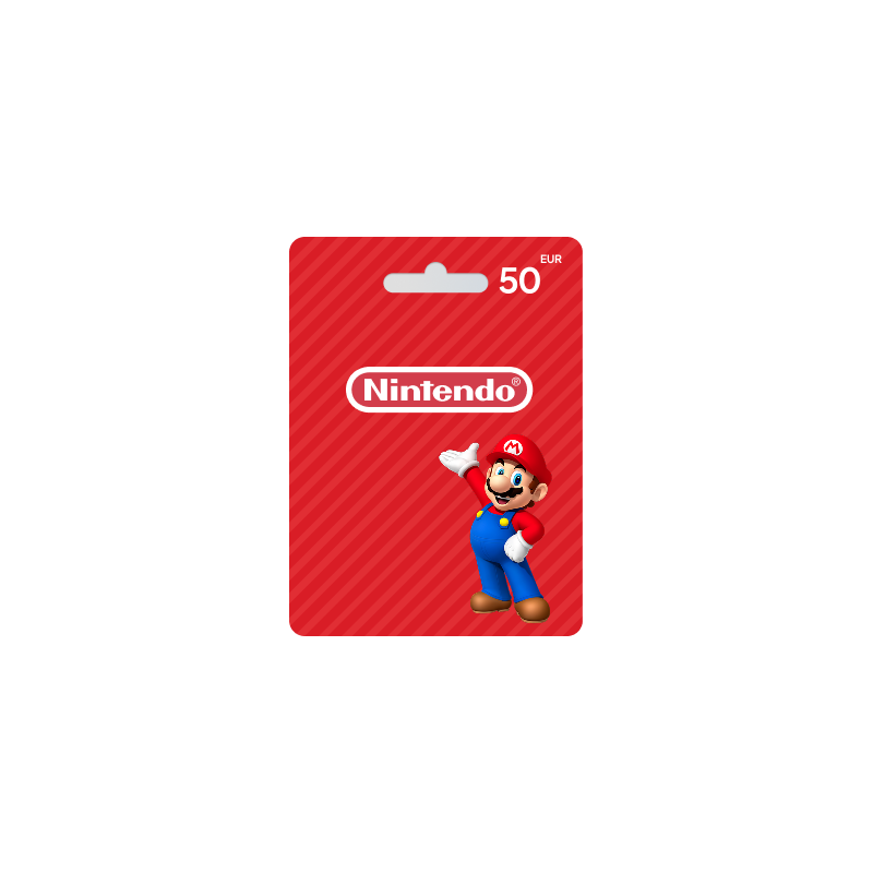 Voucher Nintendo 50€ | Cartão Presente Nintendo eShop | Pagaqui Voucher Nintendo 50€ | Cartão Presente Nintendo eShop | Pagaqui