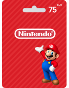 Voucher Nintendo 75€ | Cartão Presente Nintendo eShop | Pagaqui
