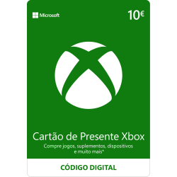 Xbox Gift Card 10,00EUR - Melhor Preço Garantido!