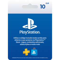 Voucher PlayStation PSN 10€ | Cartão Presente PSN Portugal | Pagaqui