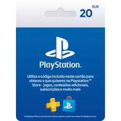 Voucher PlayStation PSN 20€ | Cartão Presente PSN Portugal | Pagaqui