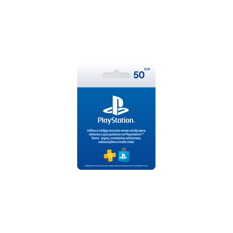 Voucher PlayStation PSN 50€ | Cartão Presente PSN Portugal | Pagaqui Voucher PlayStation PSN 50€ | Cartão Presente PSN Portugal | Pagaqui