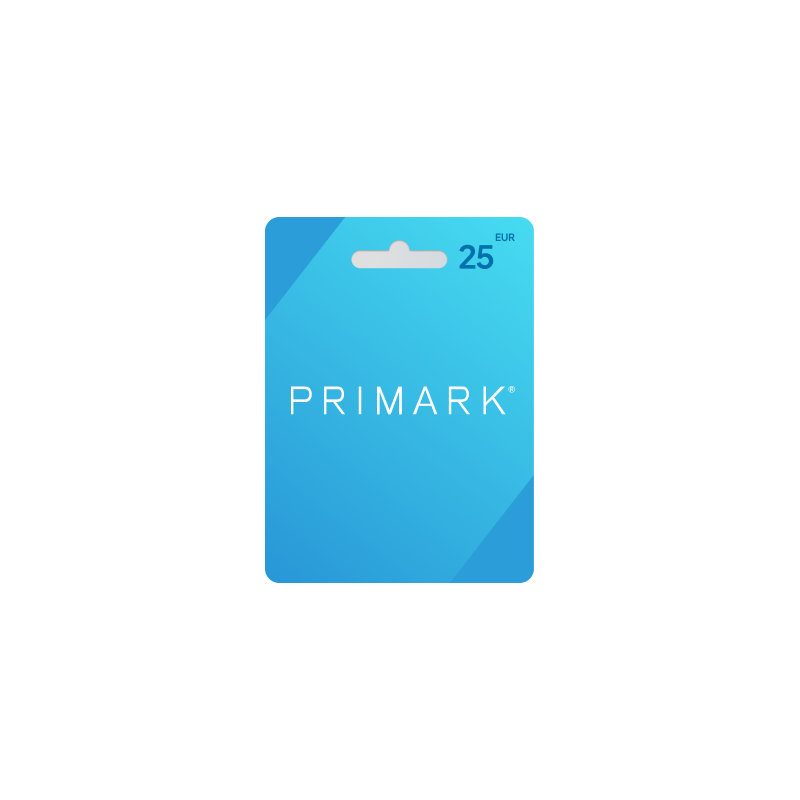 Voucher Primark 25€ | Cartão Presente Primark Portugal | Pagaqui Voucher Primark 25€ | Cartão Presente Primark Portugal | Pagaqui