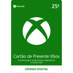 Xbox Gift Card 25,00EUR - Melhor Preço Garantido!