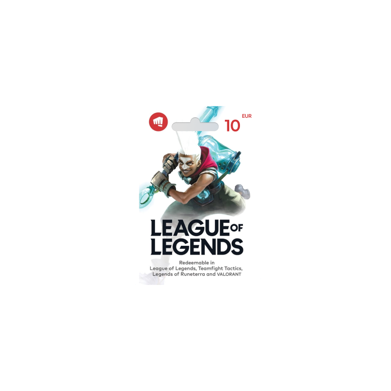 Voucher Riot League of Legends 10€ | Cartão Presente LOL | Pagaqui Voucher Riot League of Legends 10€ | Cartão Presente LOL | Pagaqui