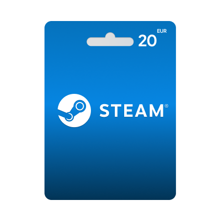 Voucher Steam 20€ | Cartão Presente Steam Portugal | Pagaqui